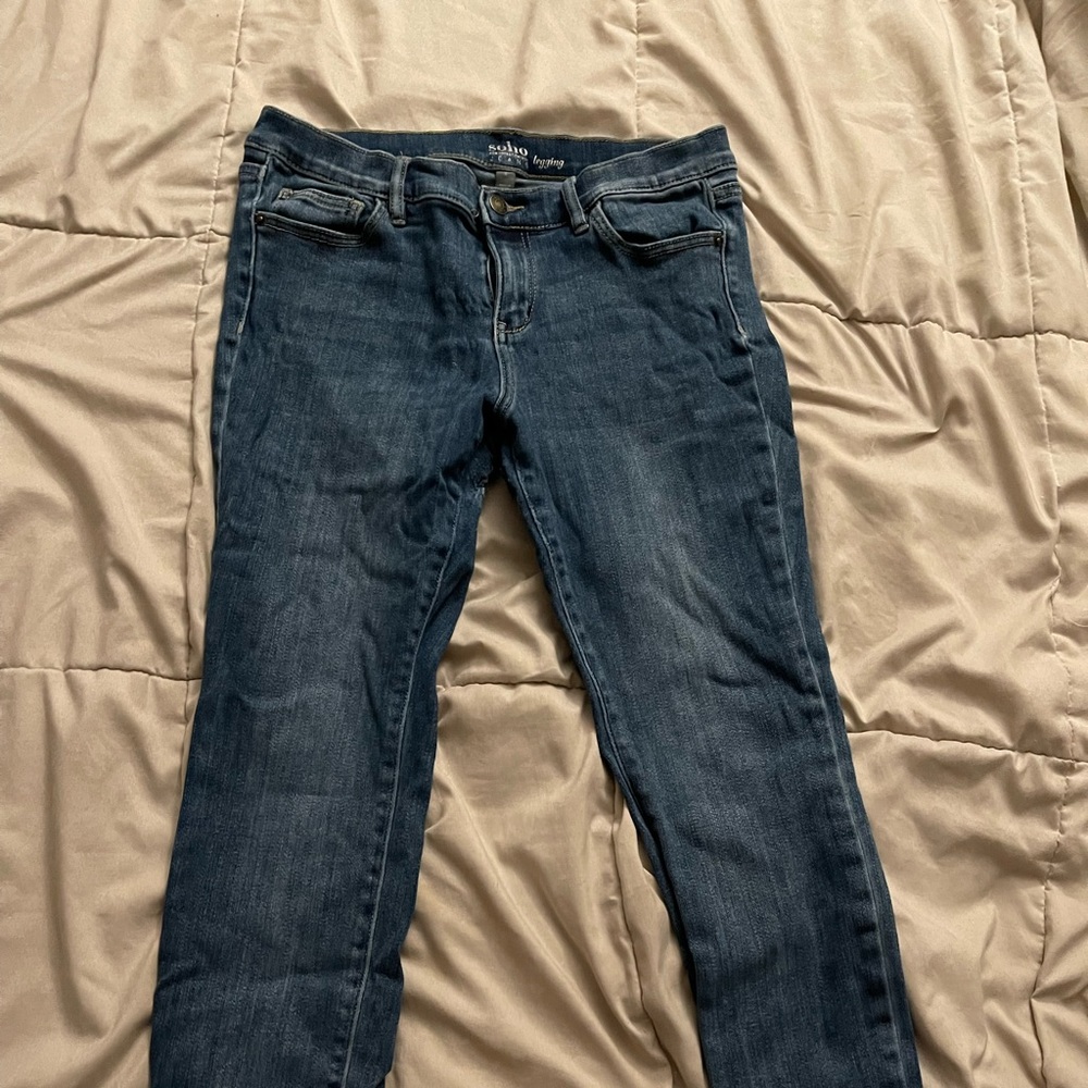 Soho skinny jeans deep wash